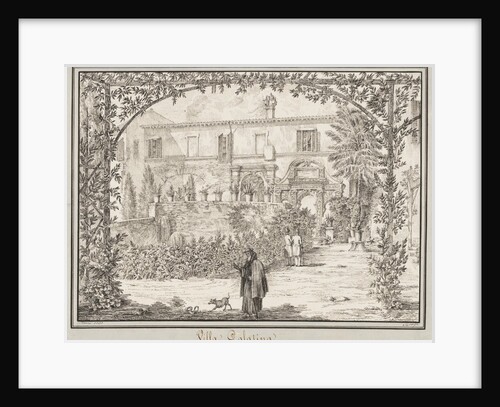 Villa Palatina, 1830 by Peter Heinrich Lambert von Hess