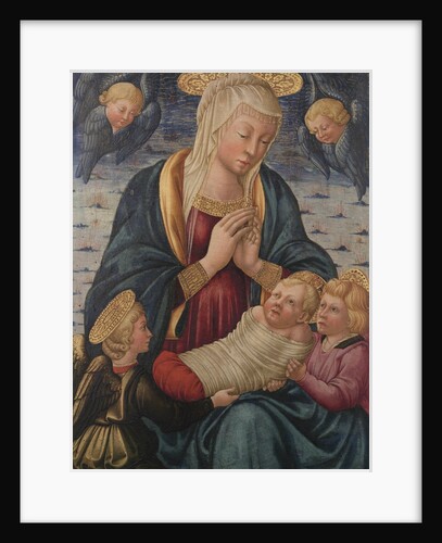 Virgin and Child with Angels, after 1460 by Neri de Bicci