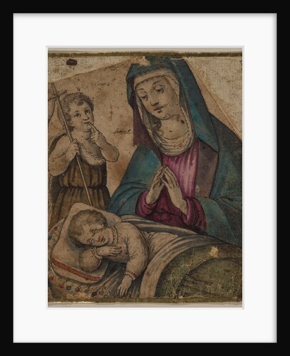 Virgin and Child with Saint John, 1500s by Unknown