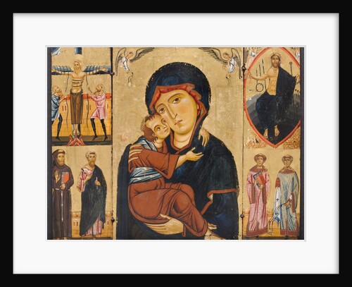 Virgin and Child with Saints, c. 1230s by Berlinghiero