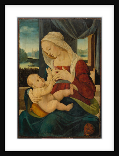 Virgin and Child, 1400s by Lorenzo di Credi (follower of)