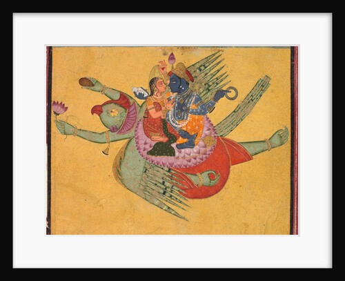 Vishnu and Lakshmi on Garuda, c. 1750 by Unknown