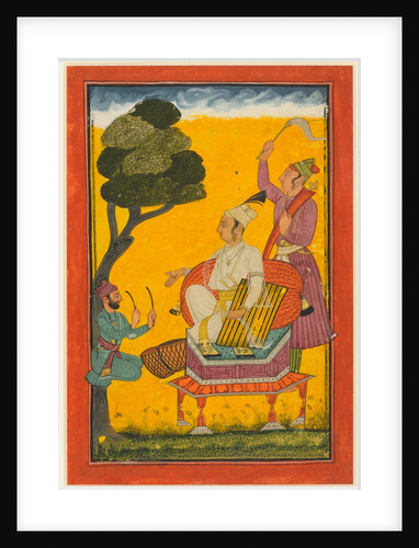 Vivaca Ragaputra, a Leaf from Ragamala Series, c. 1700-1720s by Unknown