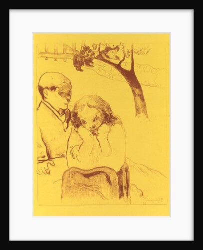 Volpini Suite: Human Misery, 1889 by Paul Gauguin