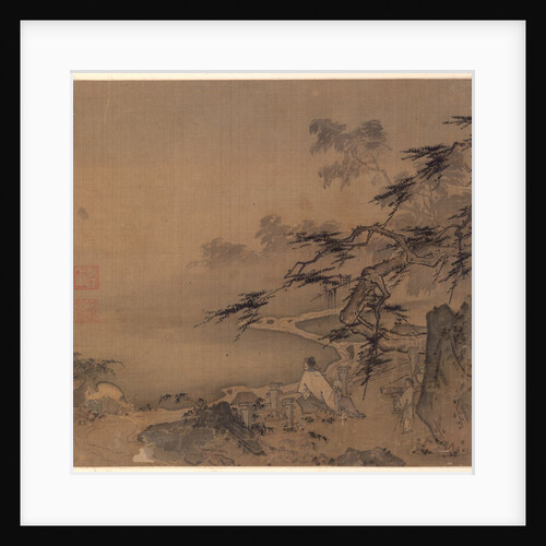 Watching the Deer by a Pine Shaded Stream, 1127-1279 by Ma Yuan