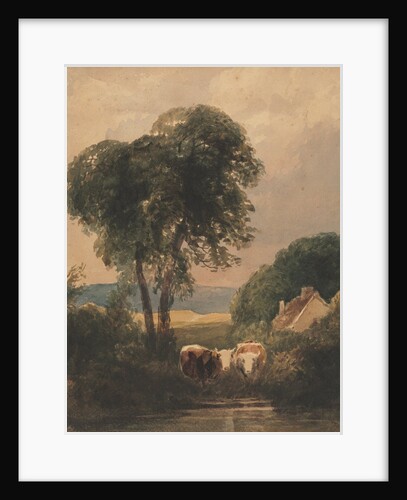 Welsh Landscape with Cattle by Peter De Wint