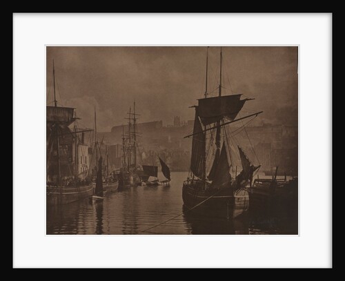 Whitby Harbor, c. 1885 by Frank Meadow Sutcliffe