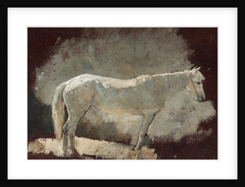 White Mare, c. 1868 by Winslow Homer
