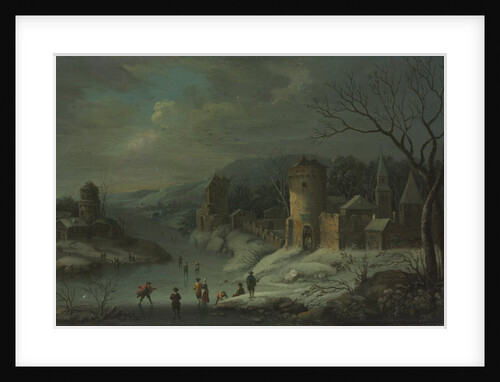 Winter Landscape, c. 1680-1718 by Jan Griffier (attributed to)