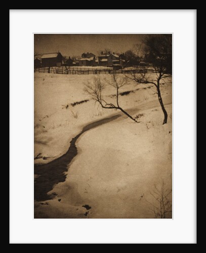 Winter Landscape, c. 1900 by Clarence H. White