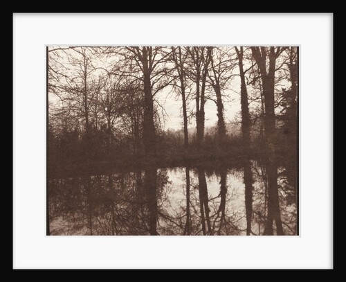 Winter Trees Reflected in a Pond, 1841-42 by William Henry Fox Talbot