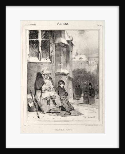 Winter, 1836 by Charles Ramelet