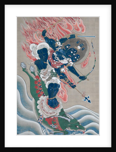 Wisdom King of Great Awe-inspiring Power, mid-1800s by Unknown