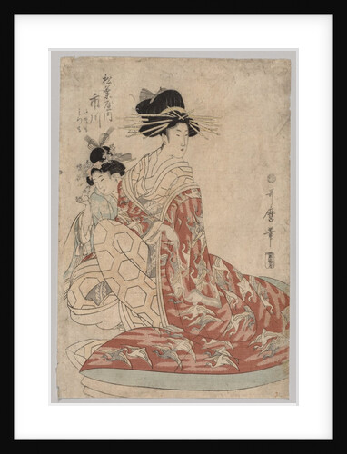 Woman of the Yoshiwara with Girl, 1753-1806 by Kitagawa Utamaro