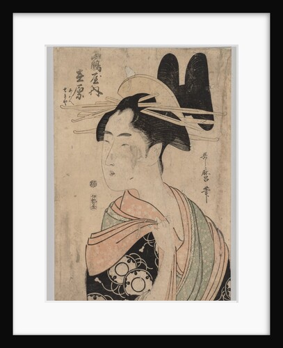 Woman of the Yoshiwara, 1753-1806 by Kitagawa Utamaro