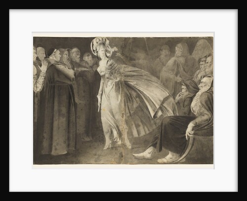 Woman Standing among the Friars, c. 1770-1775 by John Brown