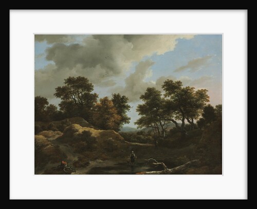 Wooded and Hilly Landscape, 1660s by Jacob van Ruisdael