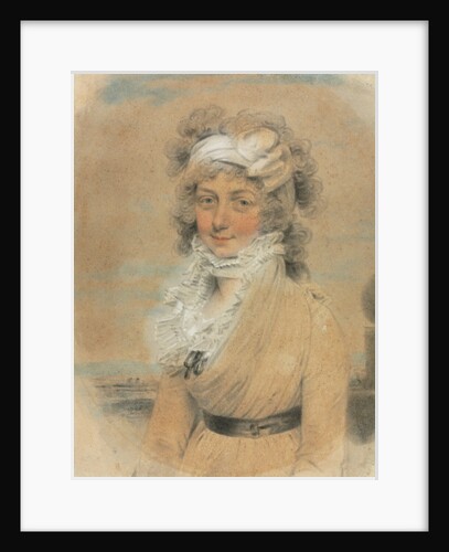 Young Lady with a White Bow on Her Head, 1795 by John Downman