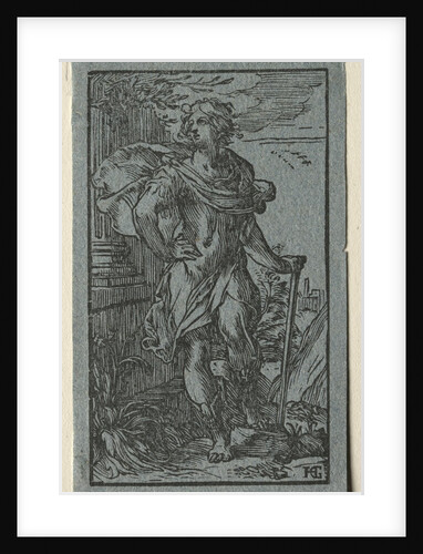 Young Man Standing by Hendrick Goltzius