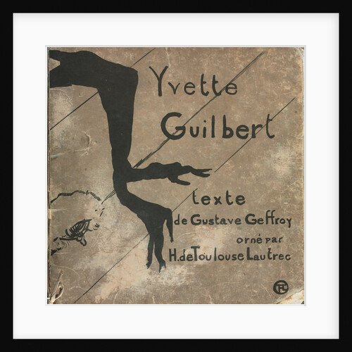 Yvette Guilbert - French Series, 1894 by Henri de Toulouse-Lautrec