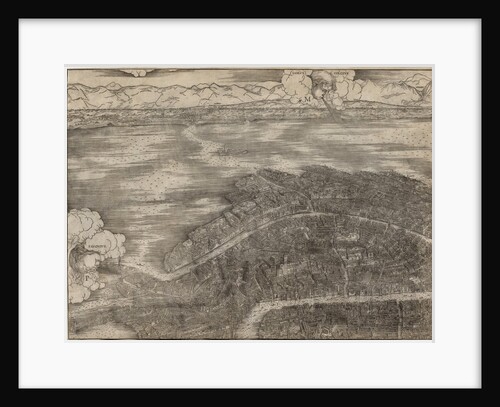 View of Venice, 1500 by Jacopo de' Barbari