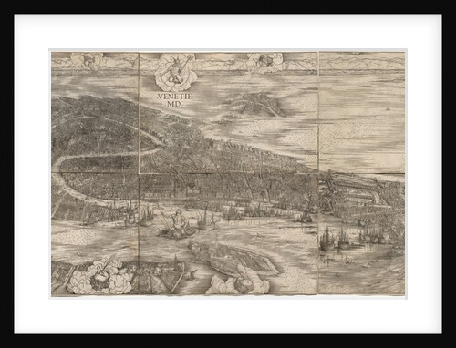 View of Venice, 1500 by Jacopo de' Barbari