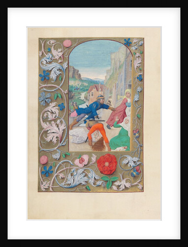 Hours of Queen Isabella the Catholic, Queen of Spain: Fol. 146v, Massacre…, c1500 by Master of the First Prayerbook of Maximillian