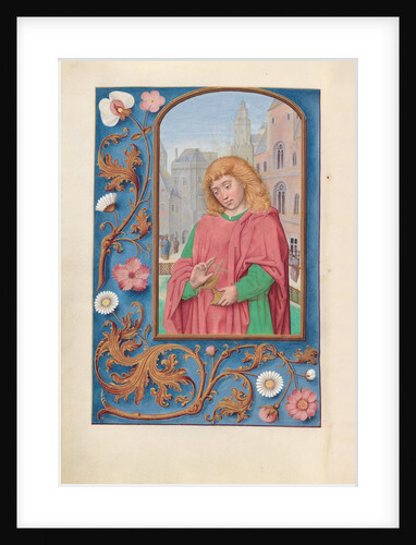 Hours of Queen Isabella the Catholic, Queen of Spain: Fol. 171, St. John the Evangelist, c. 1500 by Master of the First Prayerbook of Maximillian