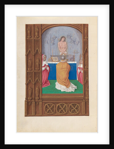 Hours of Queen Isabella the Catholic, Queen of Spain: Fol. 264v, Mass of St. Gregory, c. 1500 by Master of the First Prayerbook of Maximillian