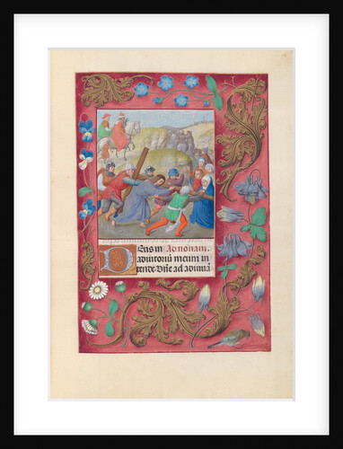 Hours of Queen Isabella the Catholic, Queen of Spain: Fol. 69r, Christ Carrying the Cross, c. 1500 by Master of the First Prayerbook of Maximillian