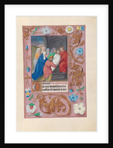 Hours of Queen Isabella the Catholic, Queen of Spain: Fol. 77r, Entombment, c. 1500 by Master of the First Prayerbook of Maximillian