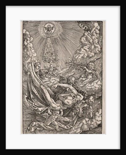 Christ Carried to Heaven by Angels, c. 1515-1517 by Hans Baldung