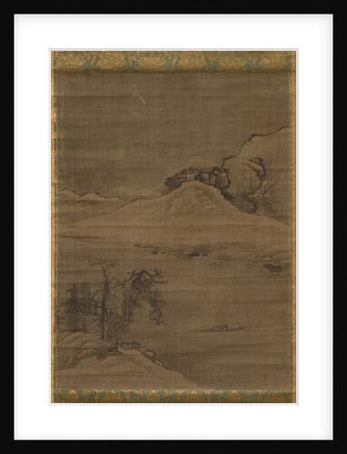 Landscape with Fishermen, 1600s by Yi Bul-hae (attributed to)