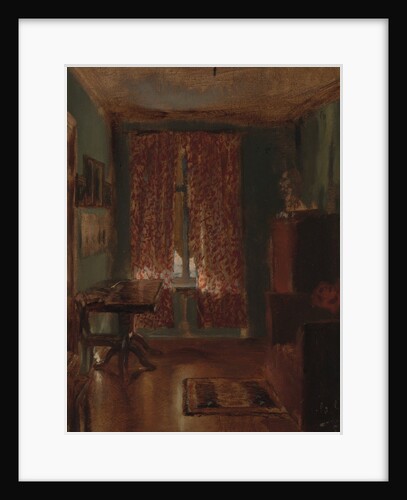 The Artist's Sitting Room in Ritterstrasse, 1851 by Adolph Menzel
