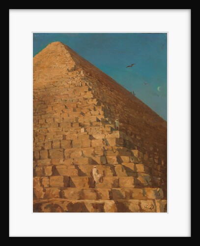The Great Pyramid, Giza, 1830 or later by Unknown