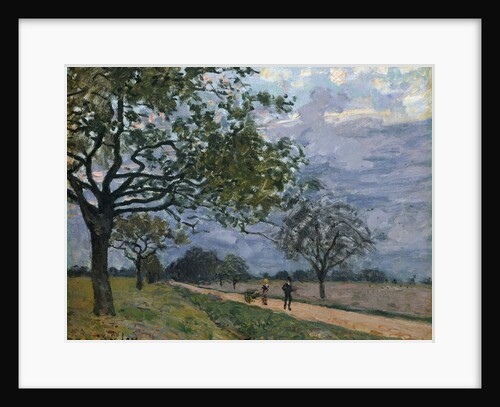 The Road from Versailles to Louveciennes, probably 1879 by Alfred Sisley