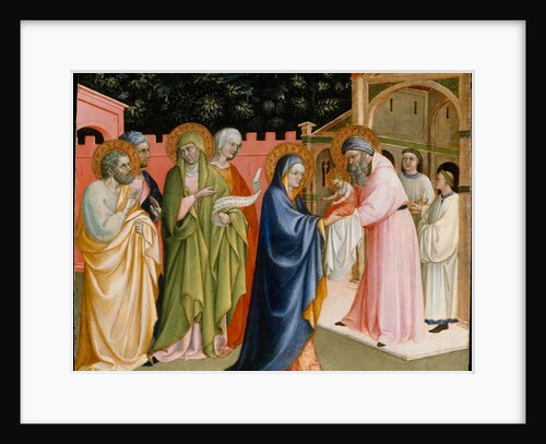 The Presentation in the Temple, probably ca. 1430 by Alvaro Pirez