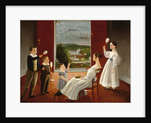 The Children of Nathan Starr, 1835 by Ambrose Andrews