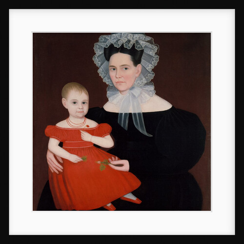 Mrs. Mayer and Daughter, 1835-40 by Ammi Phillips