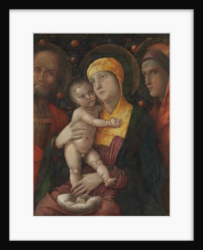 The Holy Family with Saint Mary Magdalen, ca. 1495-1500 by Andrea Mantegna