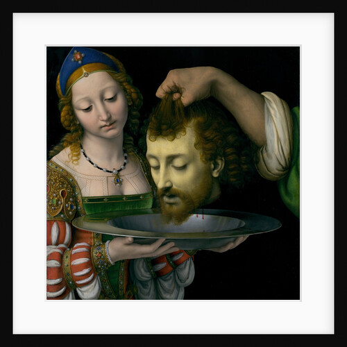 Salome with the Head of Saint John the Baptist, ca. 1507-9 by Andrea Solario