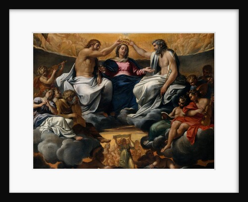 The Coronation of the Virgin, after 1595 by Annibale Carracci