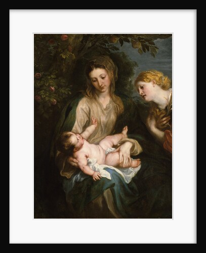 Virgin and Child with Saint Catherine of Alexandria, ca. 1630 by Anthony van Dyck