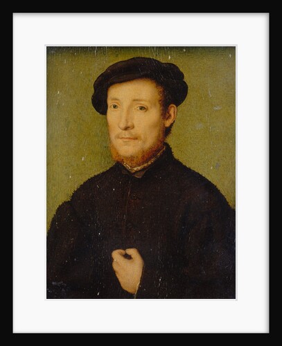 Portrait of a Man with His Hand on His Chest, 1540-45 by Corneille de Lyon