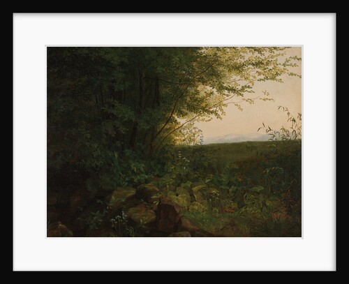 At the Edge of the Forest, ca. 1820 by August Heinrich