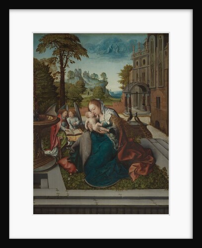 Virgin and Child with Angels, ca. 1518 by Bernaert van Orley