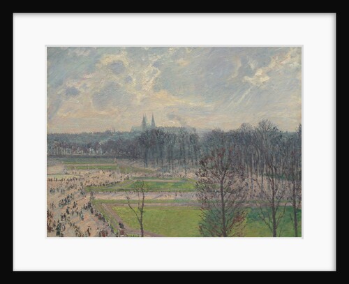 The Garden of the Tuileries on a Winter Afternoon, 1899 by Camille Pissarro