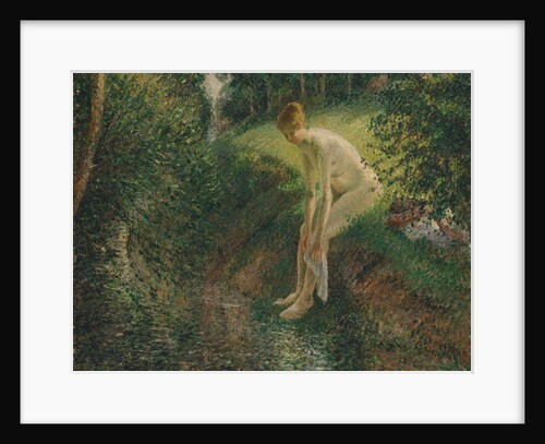 Bather in the Woods, 1895 by Camille Pissarro