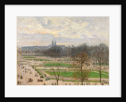 The Garden of the Tuileries on a Winter Afternoon, 1899 by Camille Pissarro