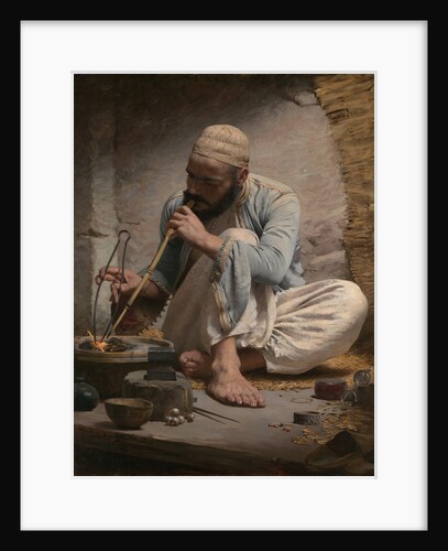 The Arab Jeweler, ca. 1882 by Charles Sprague Pearce